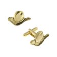 1928 Jewelry® 14K Gold Dipped Cowboy Hat Cufflinks For Discount