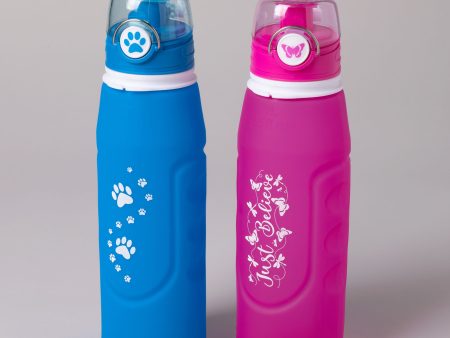 HydroGood Collapsible Silicone Water Bottle Supply