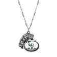 1928 Jewelry® Pewter Cat W Blue Enamel Fish In Glass Fishbowl Necklace 30In Discount