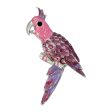 1928 Jewelry® Silver-Tone Purple And Pink Parrot Bird Pin Online